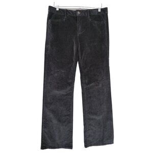 Bananan Republic Corduroy Bootcut Trouser Womens 29 Gray Mid Rise Stretch